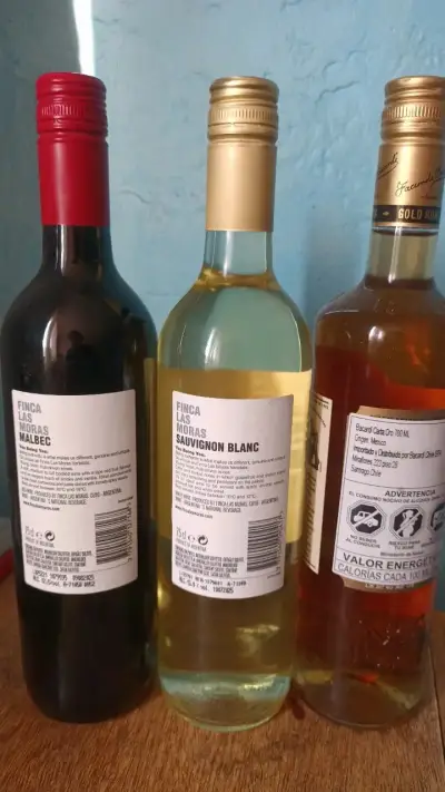 Set de botellas de licor y vino - miniatura 2