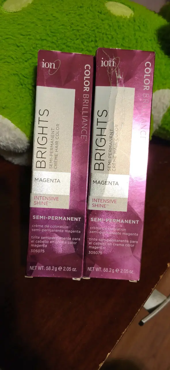 Tinte semipermanente color magenta