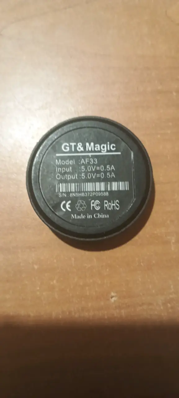 Smartwatch negro con cargador - 4
