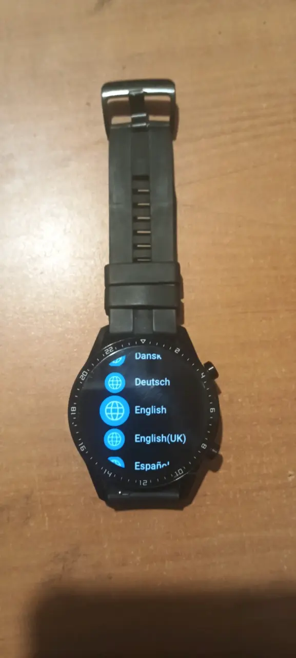 Smartwatch negro con cargador - 6