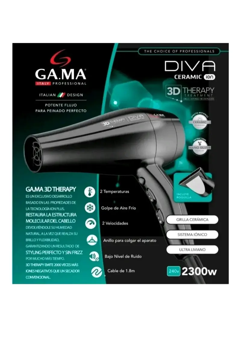 Secador de pelo GAMA 3D - 1
