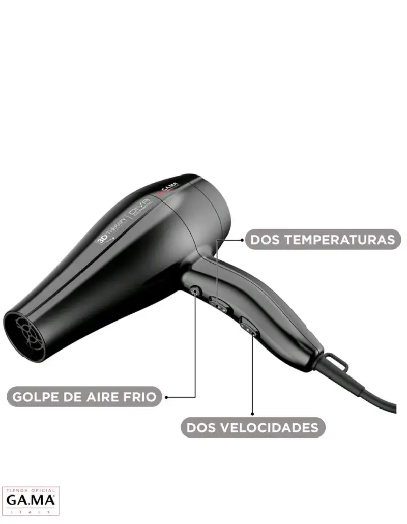 Secador de pelo GAMA 3D - 2