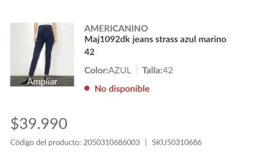 Jeans americanino mujer - miniatura 6