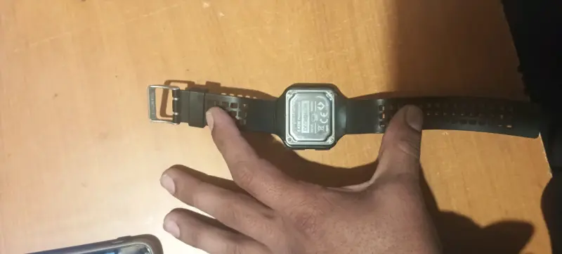 Reloj Decathlon digital negro - 1