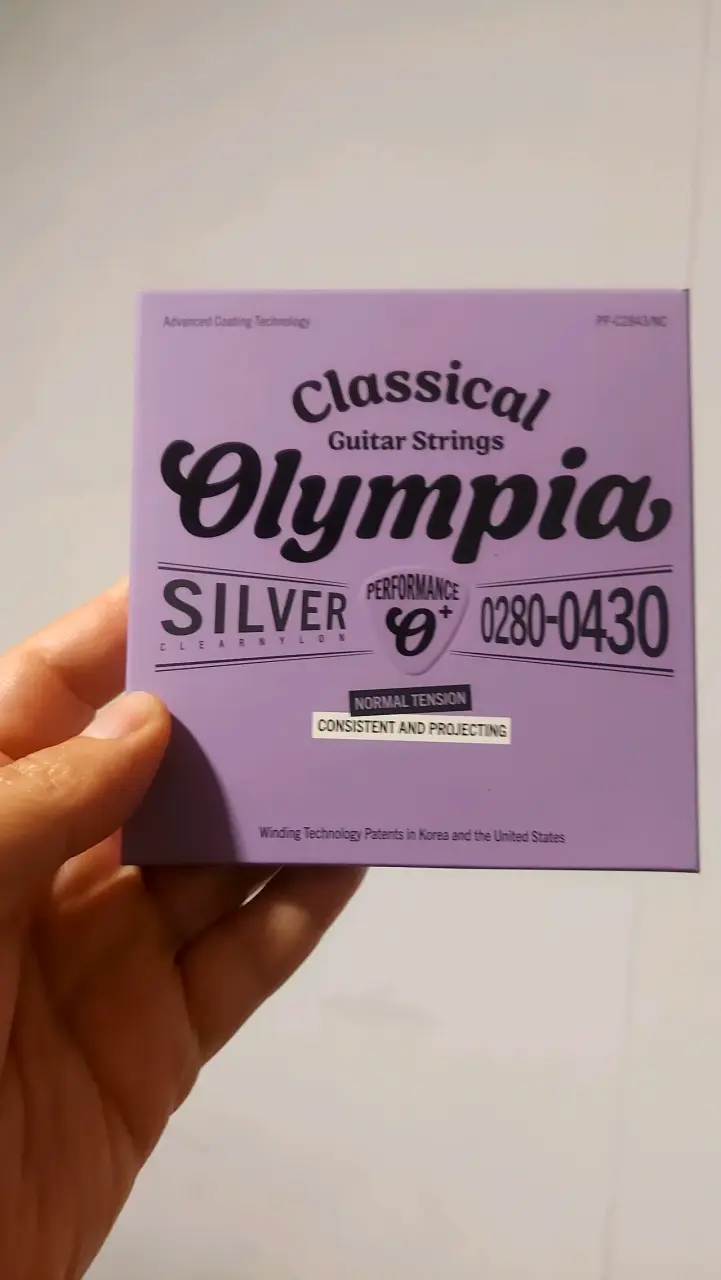 Cuerdas para guitarra clásica Olympia - 1