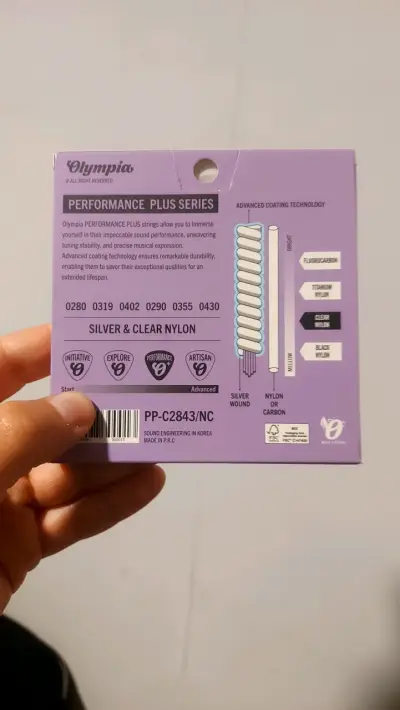 Cuerdas para guitarra clásica Olympia - miniatura 2