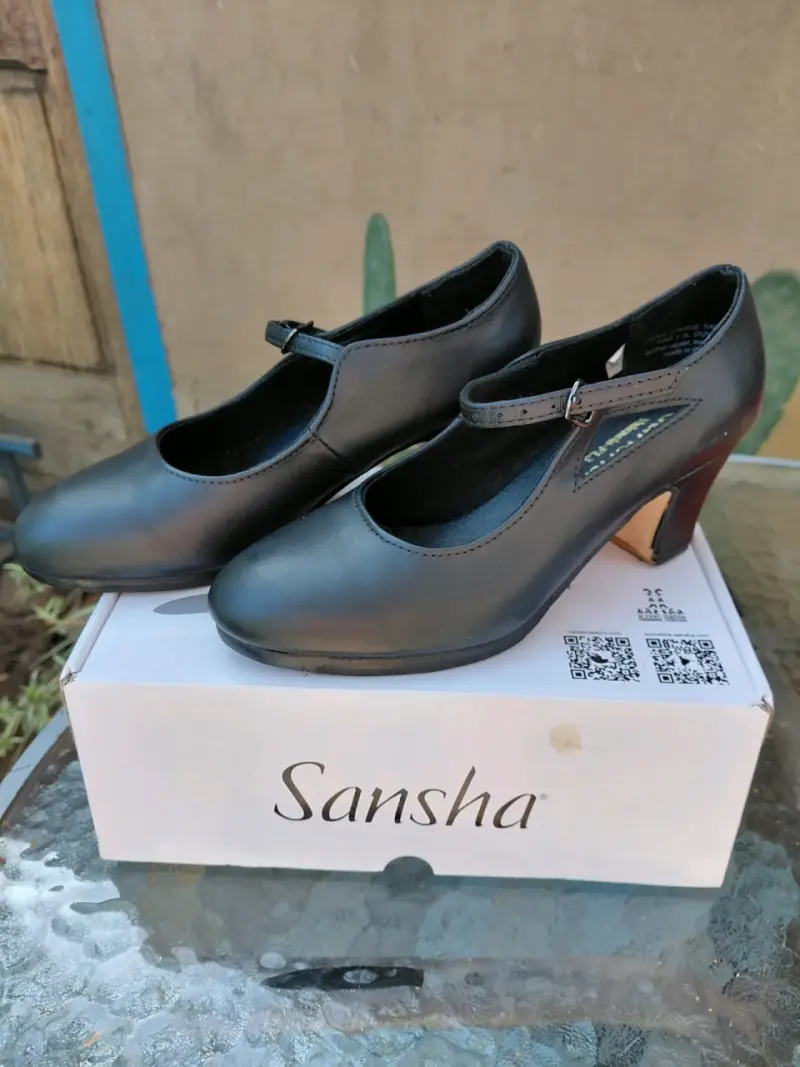Zapatos de baile Sansha negros - 1