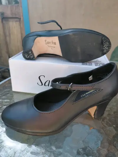 Zapatos de baile Sansha negros - miniatura 2