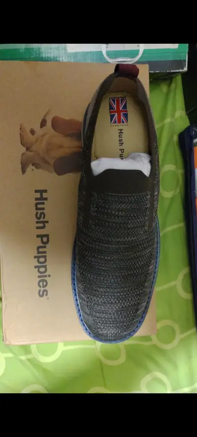 Zapato Hush Puppies gris - miniatura 1