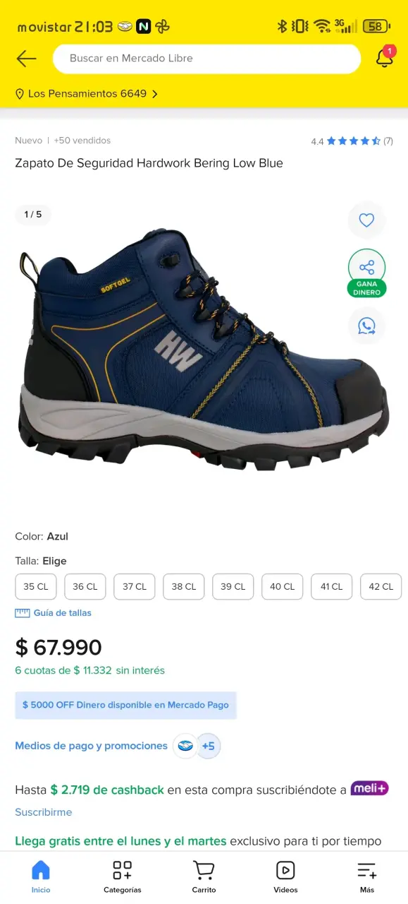 Botas de trekking Hard Work - 3