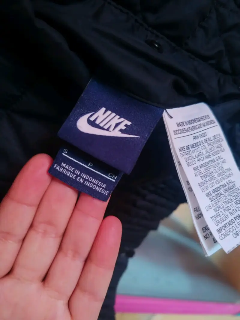 Chaleco negro acolchado Nike - 9