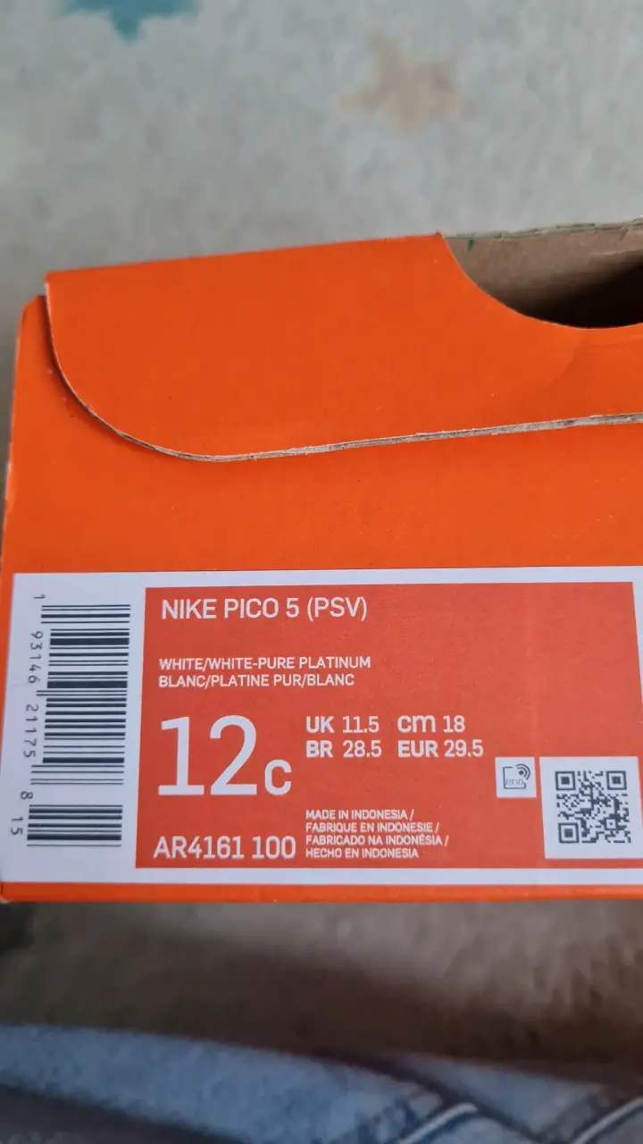 Zapatillas Nike Pico 5 blancas - 3
