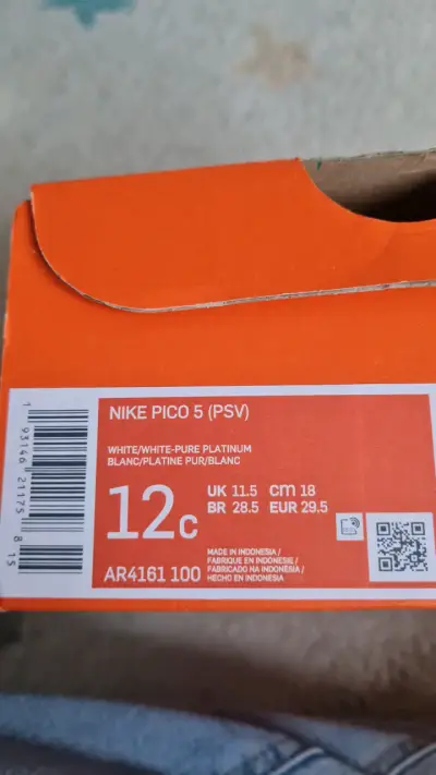 Zapatillas Nike Pico 5 blancas - miniatura 3