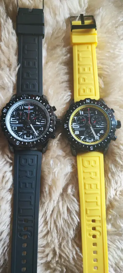 Reloj deportivo negro y amarillo - miniatura 4