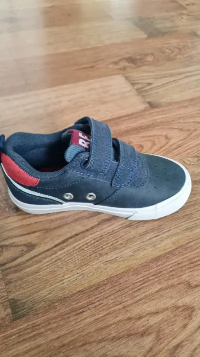 Zapatilla Colloky  infantil azul con velcro - miniatura 1