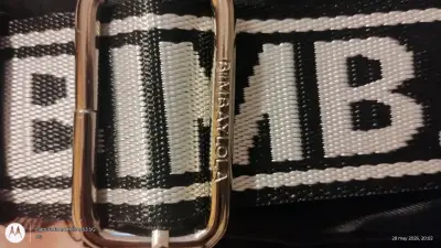 Bandolera negra alta calidad - miniatura 4