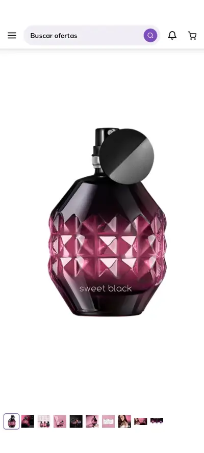 Perfume Sweet Black Intense 50ml - miniatura 2