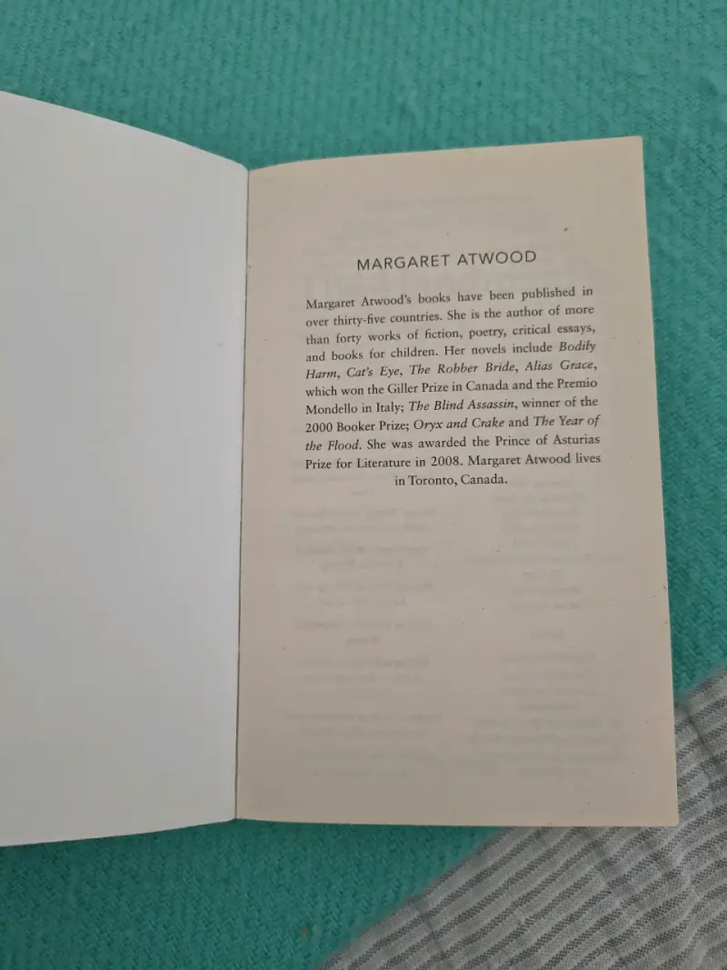 Libro The Handmaid's Tale - 3