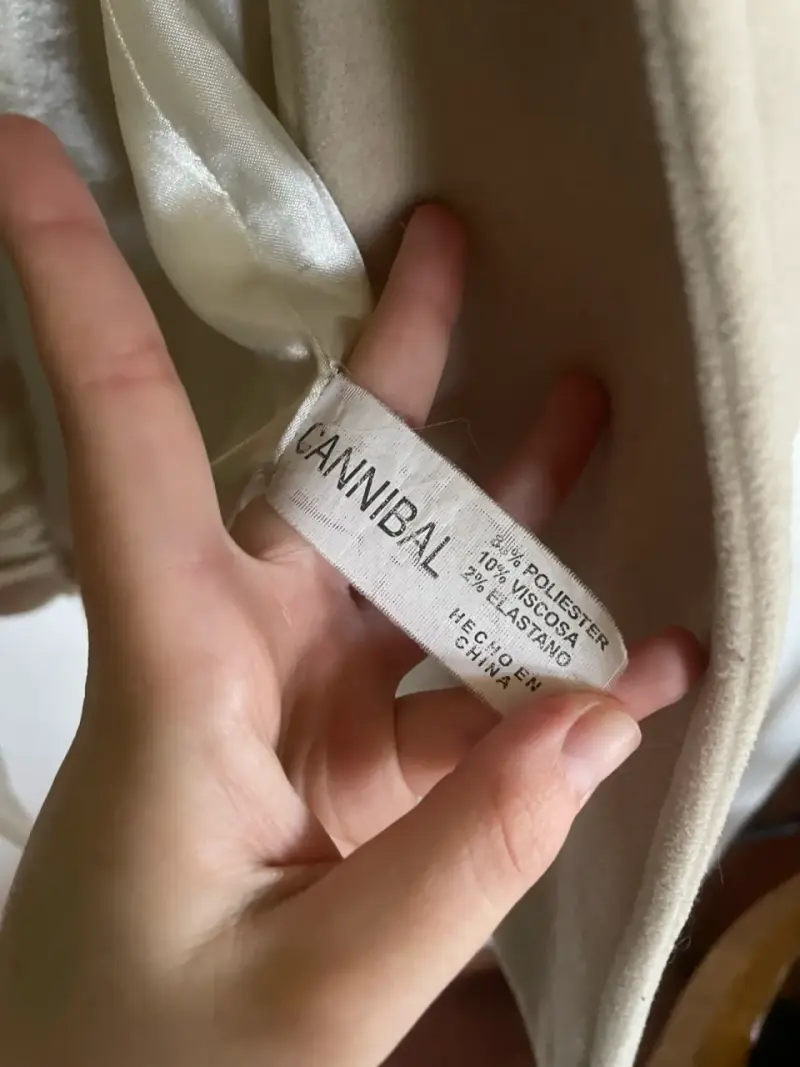 Abrigo beige de invierno - 3