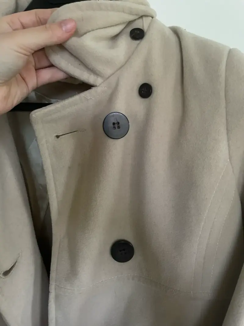 Abrigo beige de invierno - 6