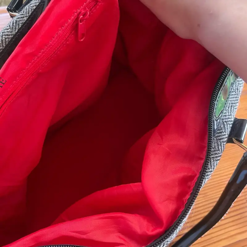Bolso de viaje gris y negro - 3