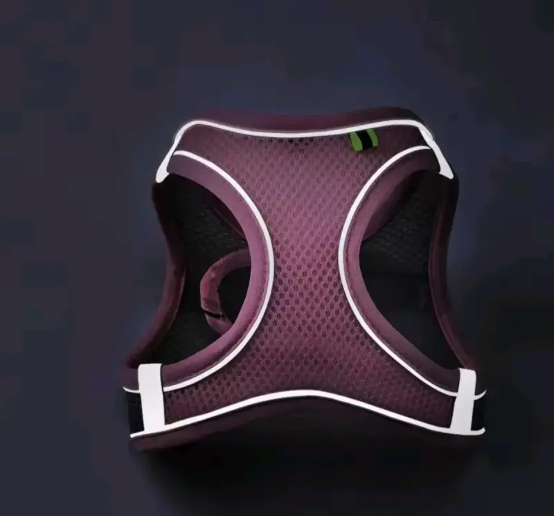 Arnés ajustable para mascotas, c rosa y verde - 4