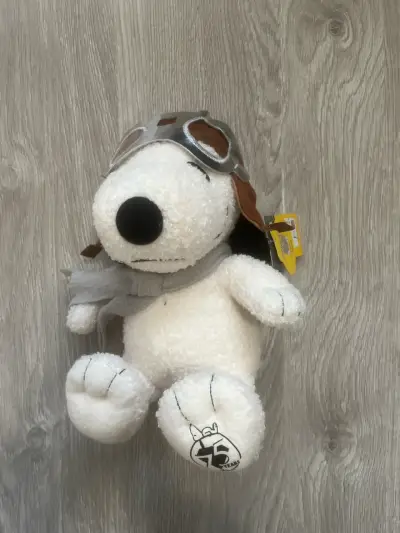 Peluche Snoopy con casco aviador - miniatura 1