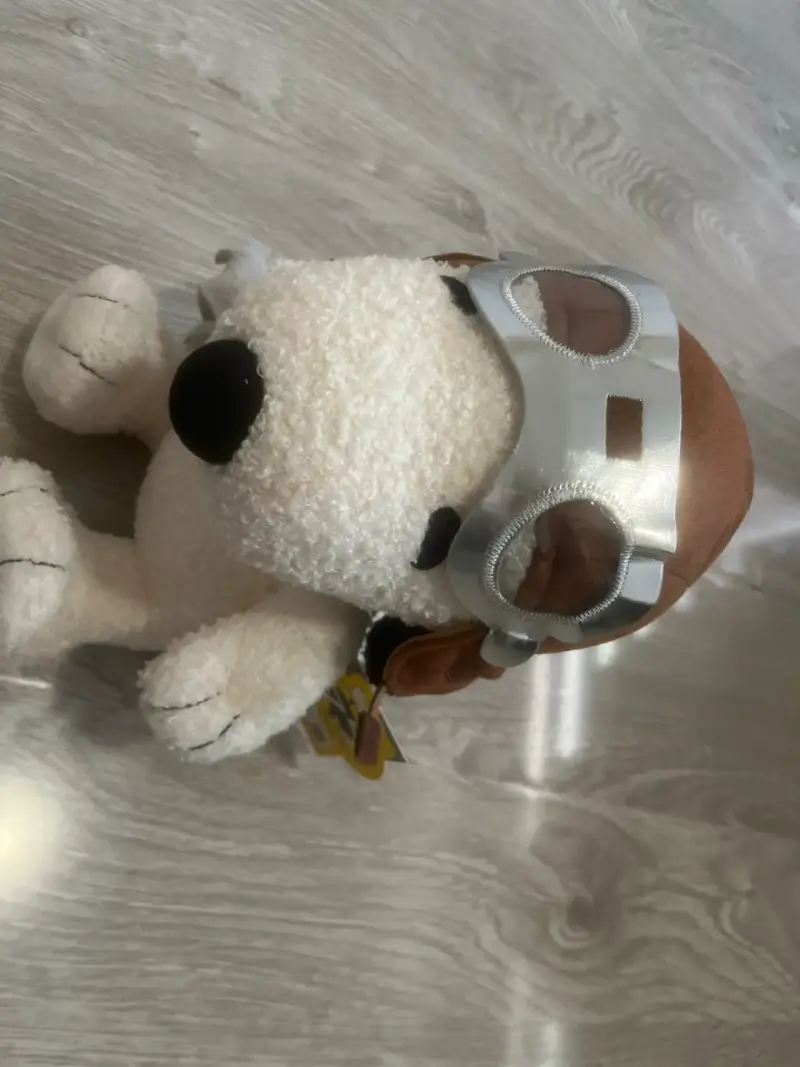 Peluche Snoopy con casco aviador - 3