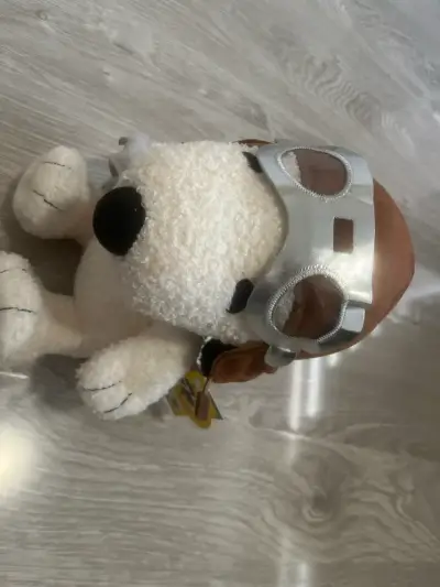 Peluche Snoopy con casco aviador - miniatura 3