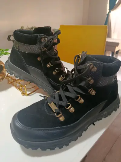Botines Gacel negros de gamuza - miniatura 2