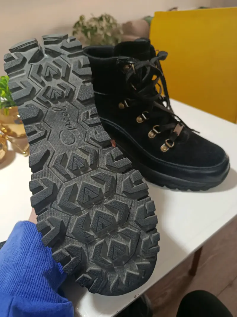 Botines Gacel negros de gamuza - 3