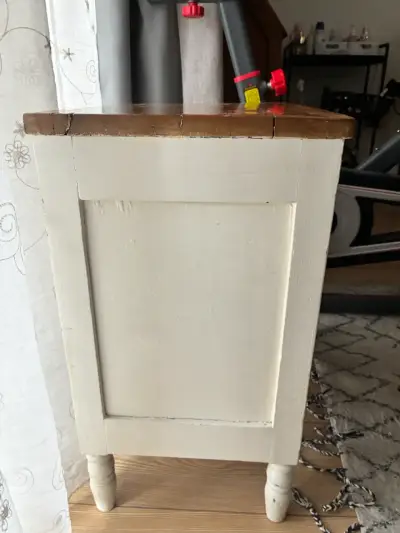 Velador vintage de madera - miniatura 2
