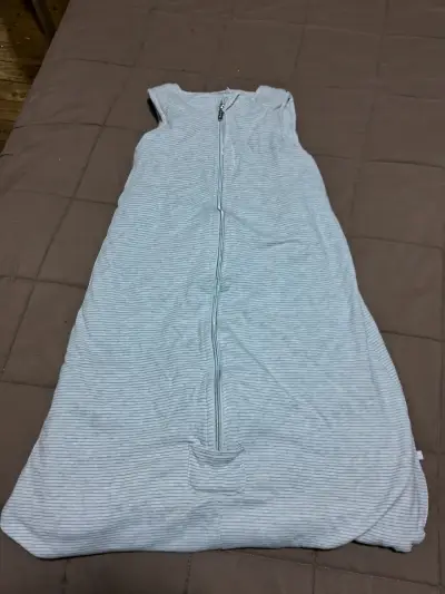 Saco de dormir gris para bebé opaline - miniatura 2