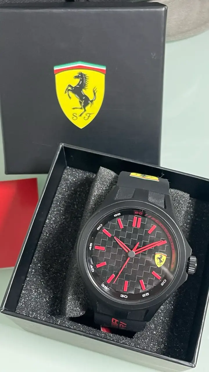Reloj Ferrari Colección Pista Nuevo - 3