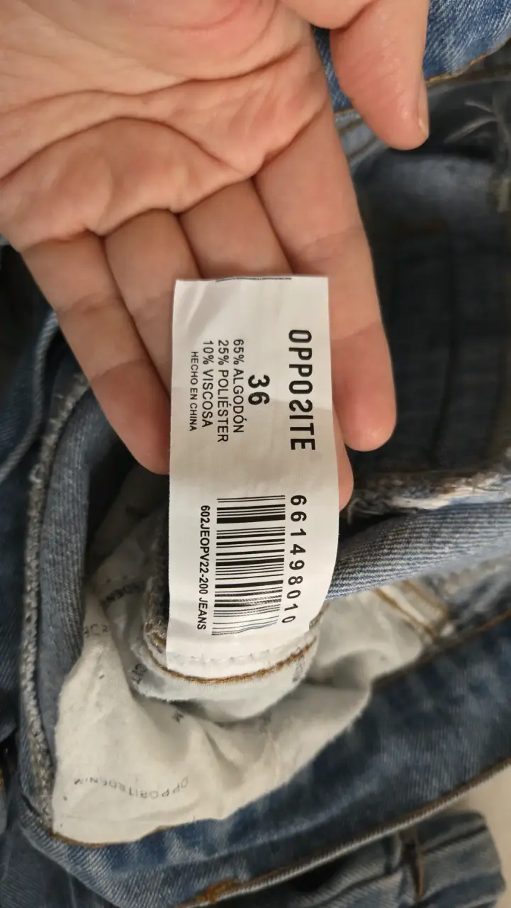 Jeans jogger azul claro - 3