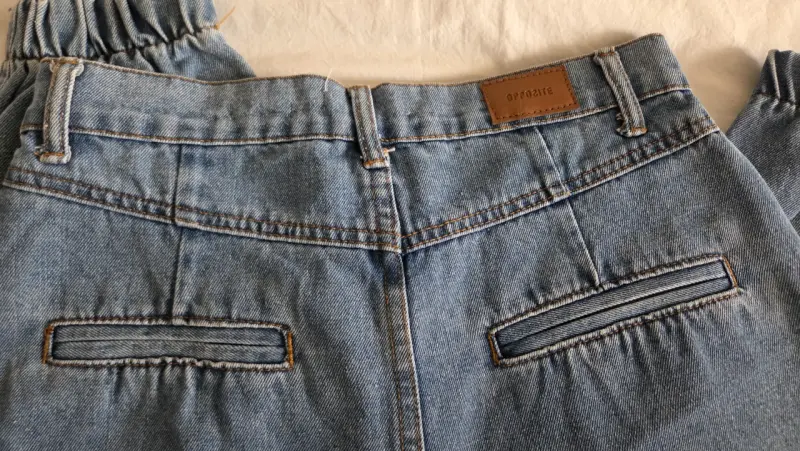 Jeans jogger azul claro - 4