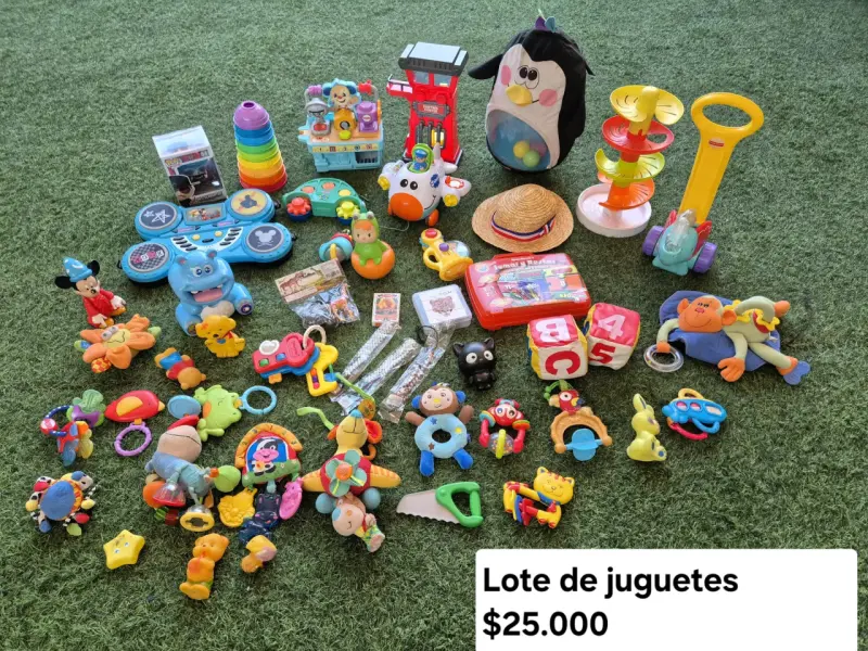 Lote de juguetes variados