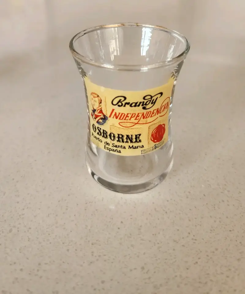 Set de vasos de Brandy vintage años 80 - 2