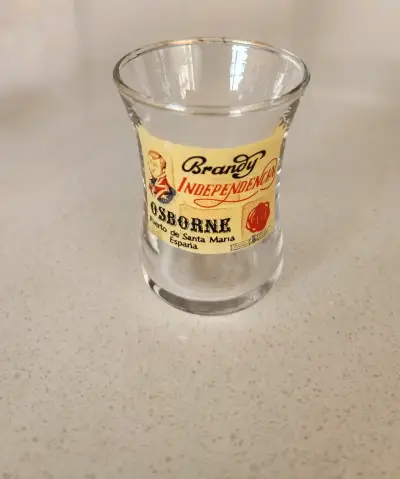 Set de vasos de Brandy vintage años 80 - miniatura 2