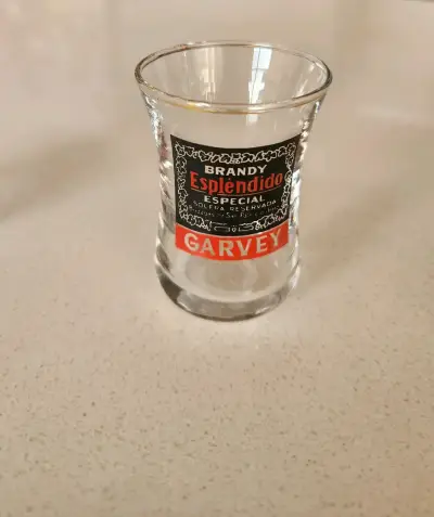 Set de vasos de Brandy vintage años 80 - miniatura 4