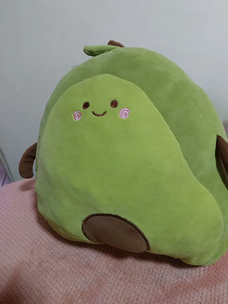 Peluche aguacate suave