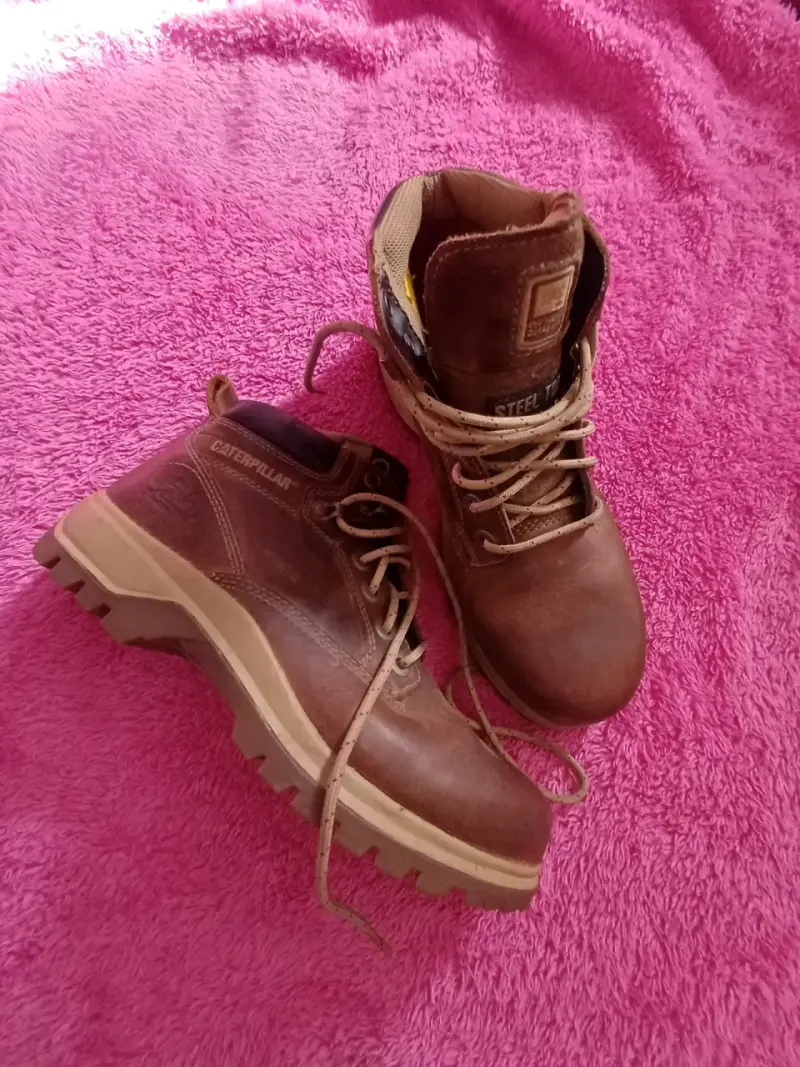 Botas de seguridad marrones - 1