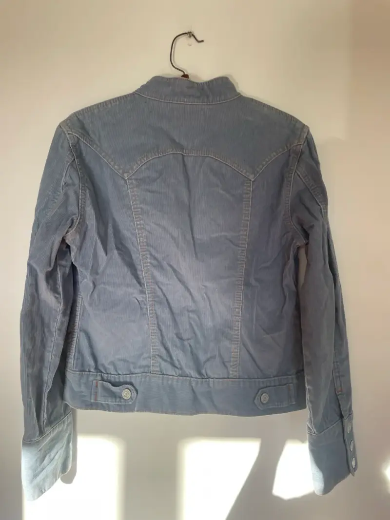 Chaqueta de mezclilla azul - 5