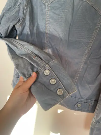 Chaqueta de mezclilla azul - miniatura 6