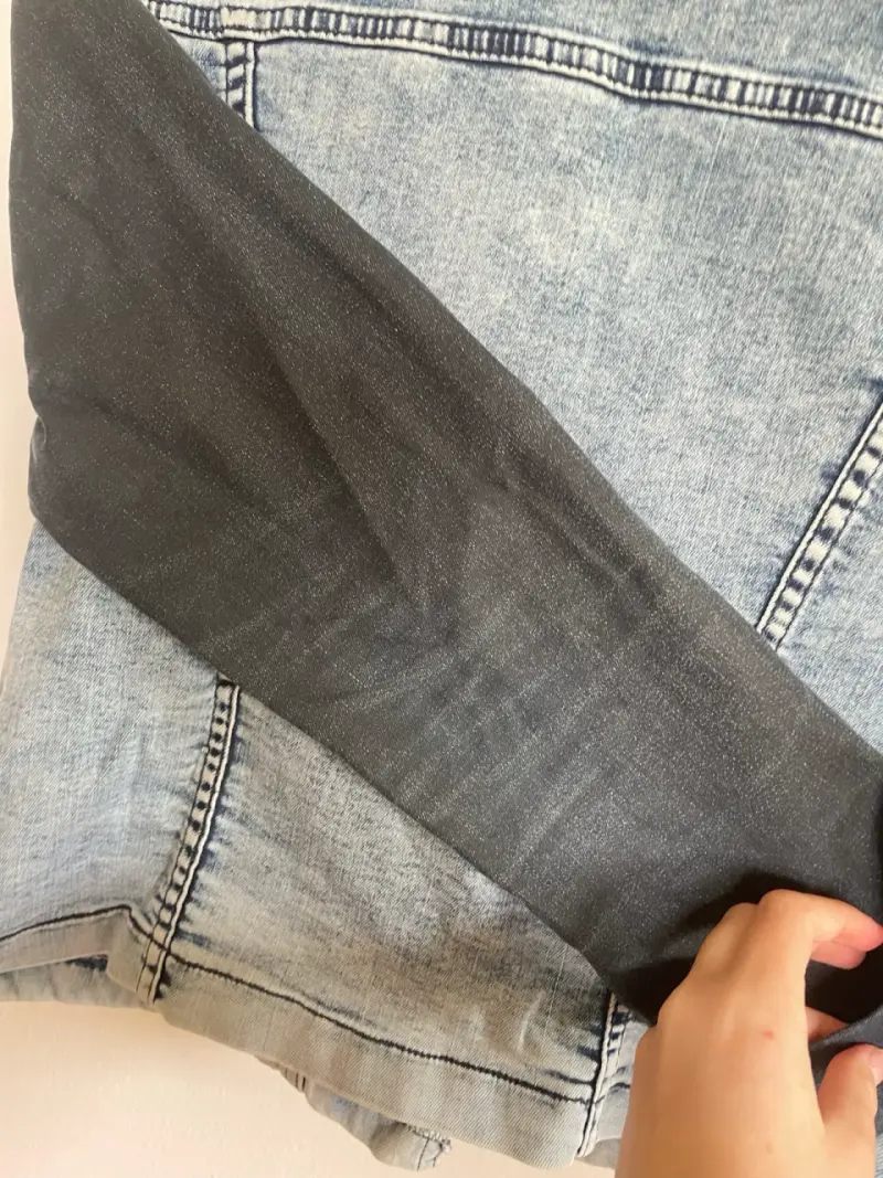 Chaqueta denim con mangas oscuras - 4