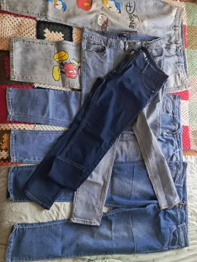 Extralindas Lote de blusas, jeans y chaquetas xl - miniatura 2