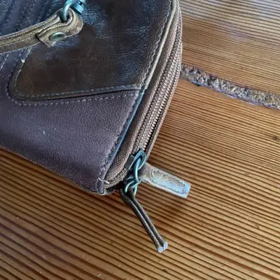Bandolera marrón estilo vintage - miniatura 5