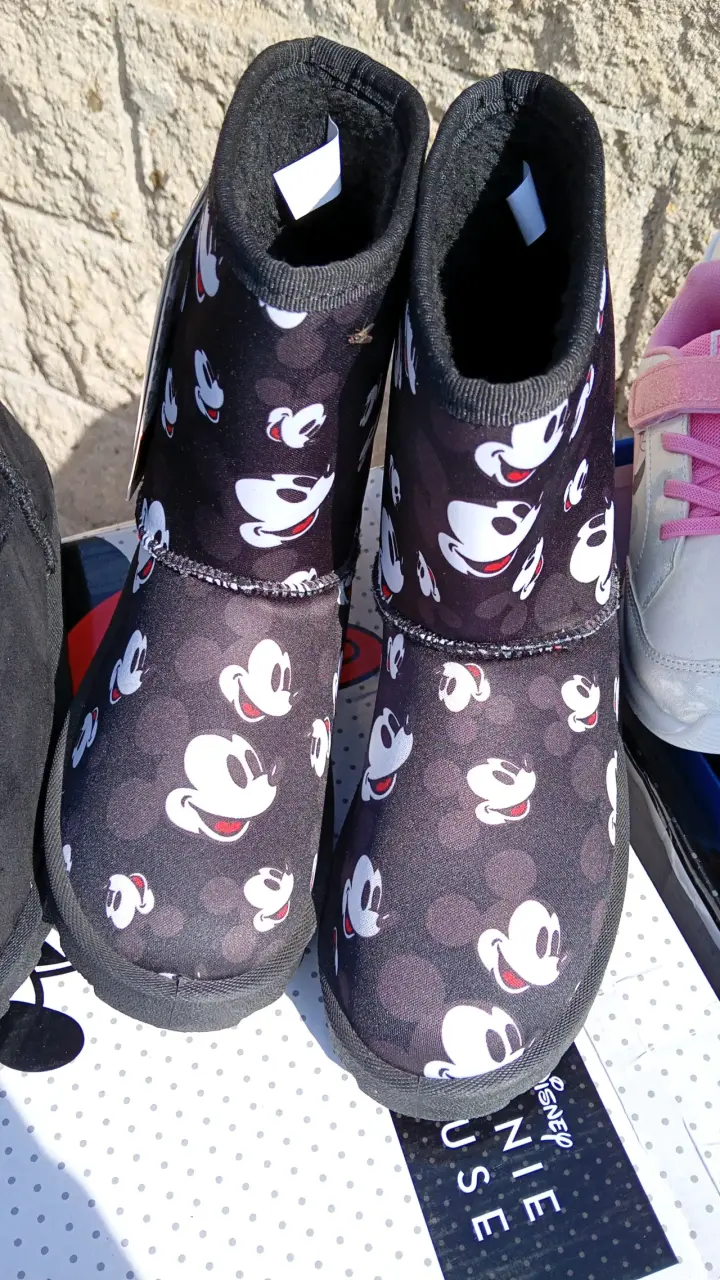 Botas con chiporro negras Disney Moletto 37