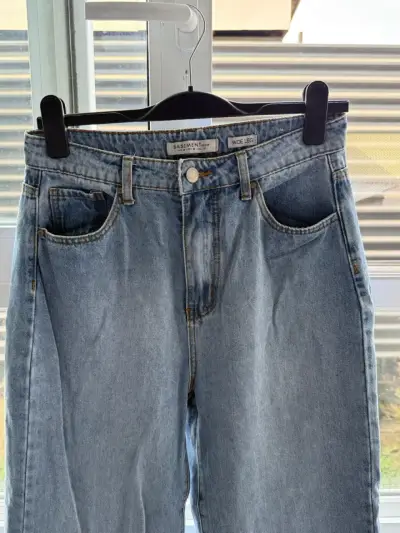 Jeans azul pata ancha - miniatura 2