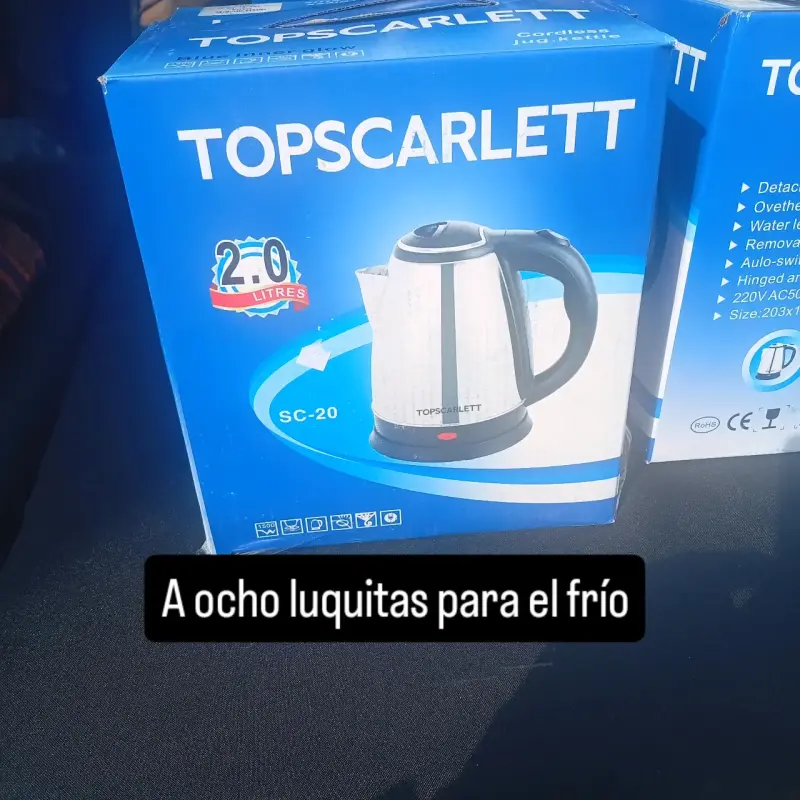 Hervidor eléctrico TopScarlett 2L - 1